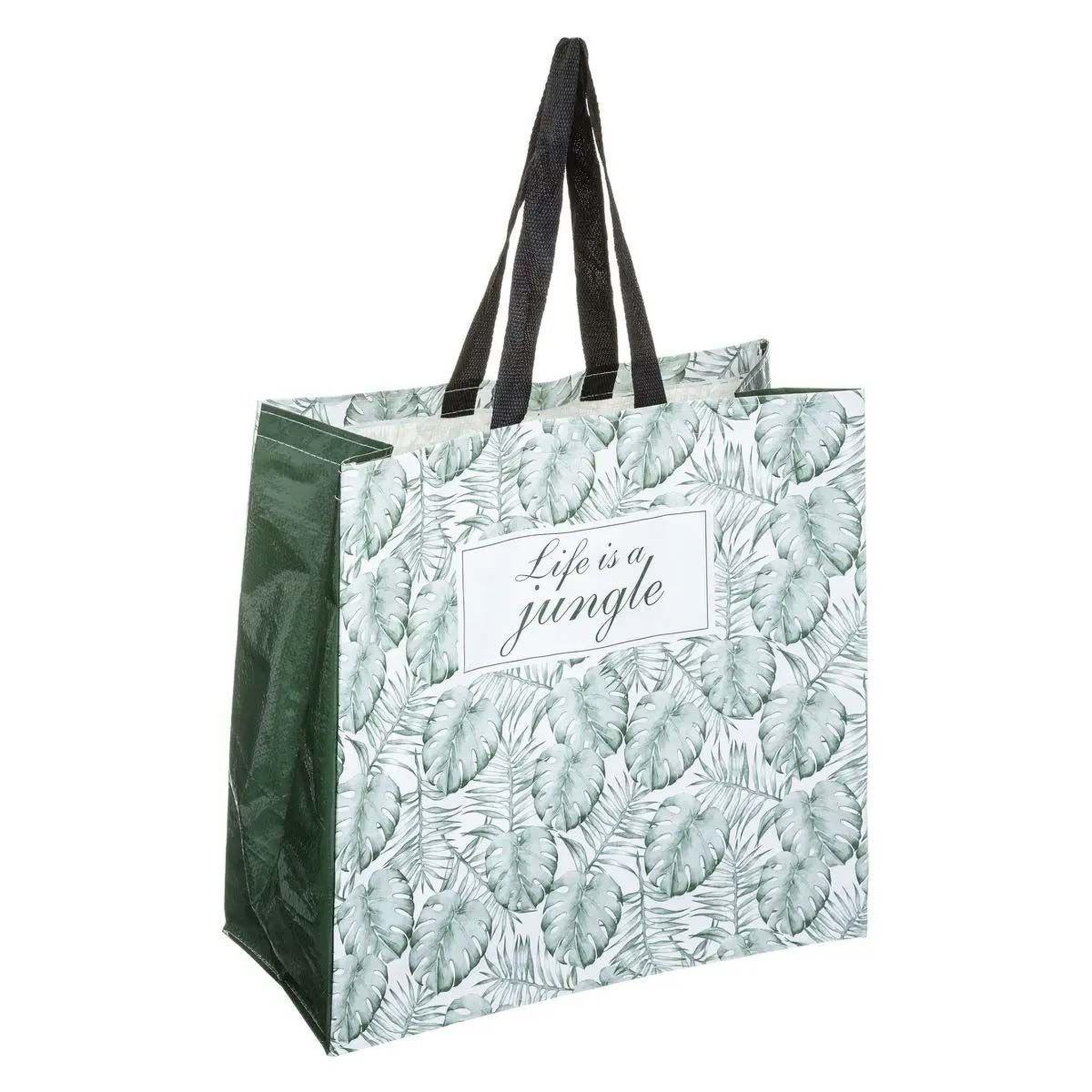 FIVE Sac cabas de shopping  jungle  45cm vert kaki