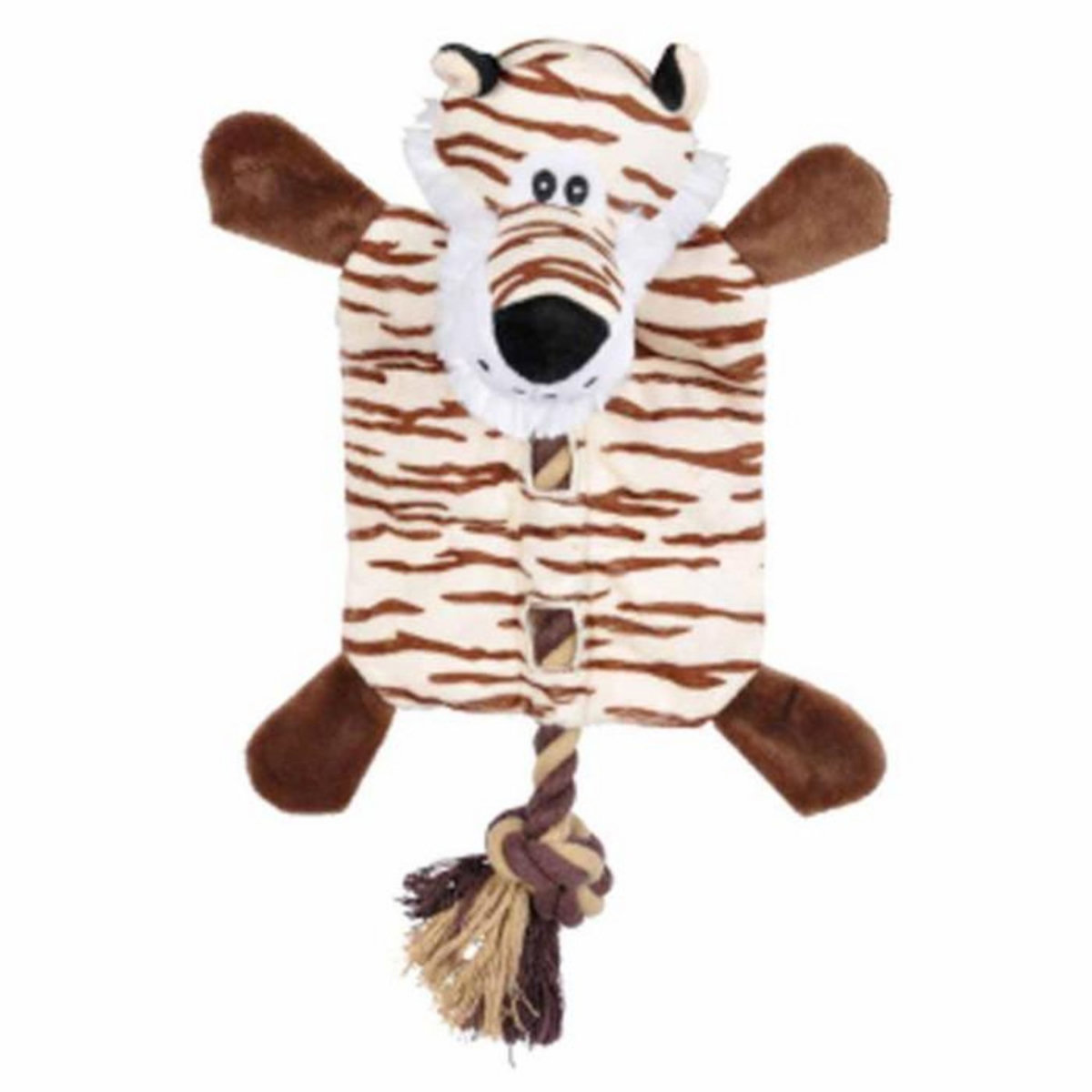 Paris Prix Peluche pour Chien  Tigre  37cm Marron