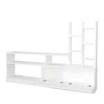 Habitat et Jardin Meuble TV en bois  Dolunay  - 164 x 25 x 91 cm - Blanc