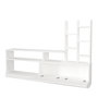 Voir la diapositive 1 : Habitat et Jardin Meuble TV en bois  Dolunay  - 164 x 25 x 91 cm - Blanc