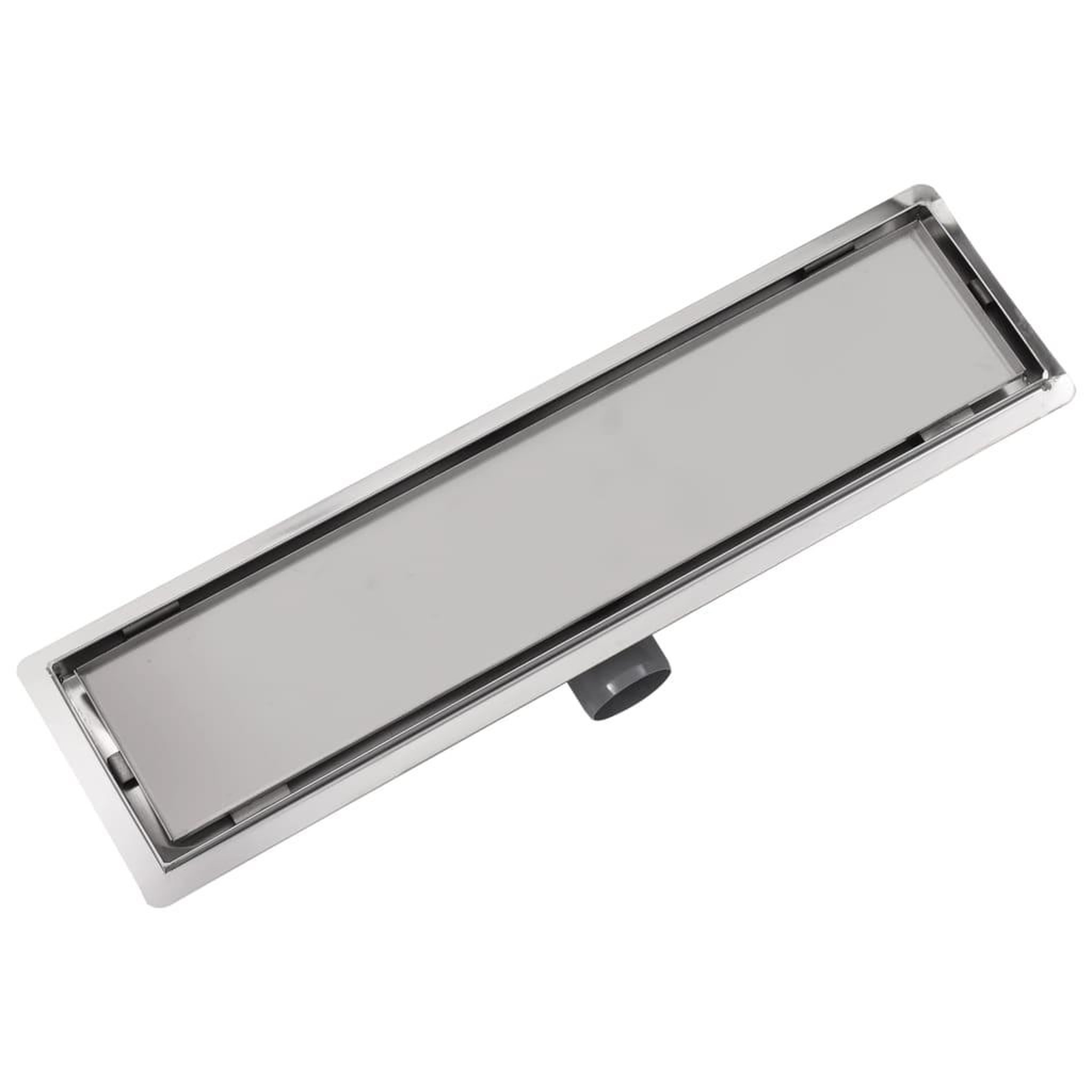 Voir la diapositive 3 : VIDAXL Drain de douche lineaire 530 x 140 mm Acier inoxydable