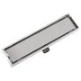 Voir la diapositive 3 : VIDAXL Drain de douche lineaire 530 x 140 mm Acier inoxydable