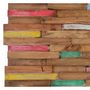 Voir la diapositive 2 : VIDAXL Panneaux de revetement mural 10 pcs 1,03 m^2 Bois de teck solide