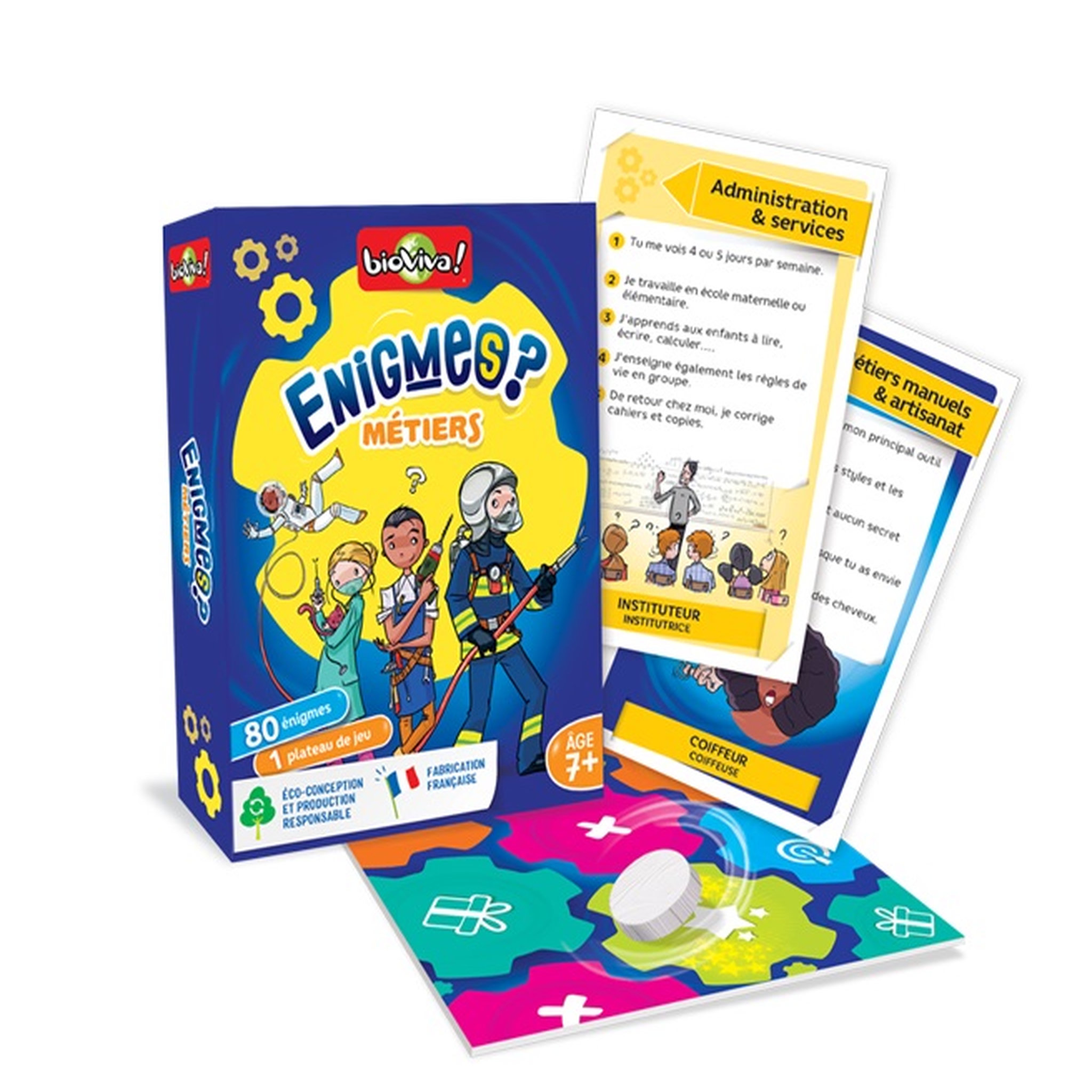 BIOVIVA Jeu Énigmes Métiers