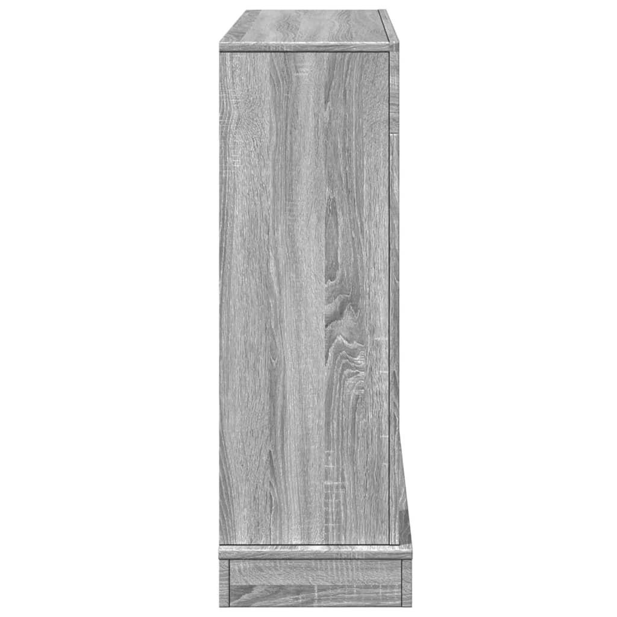 Voir la diapositive 5 : VIDAXL Cadre de cheminee sonoma gris 100x30x87,5 cm bois d'ingenierie