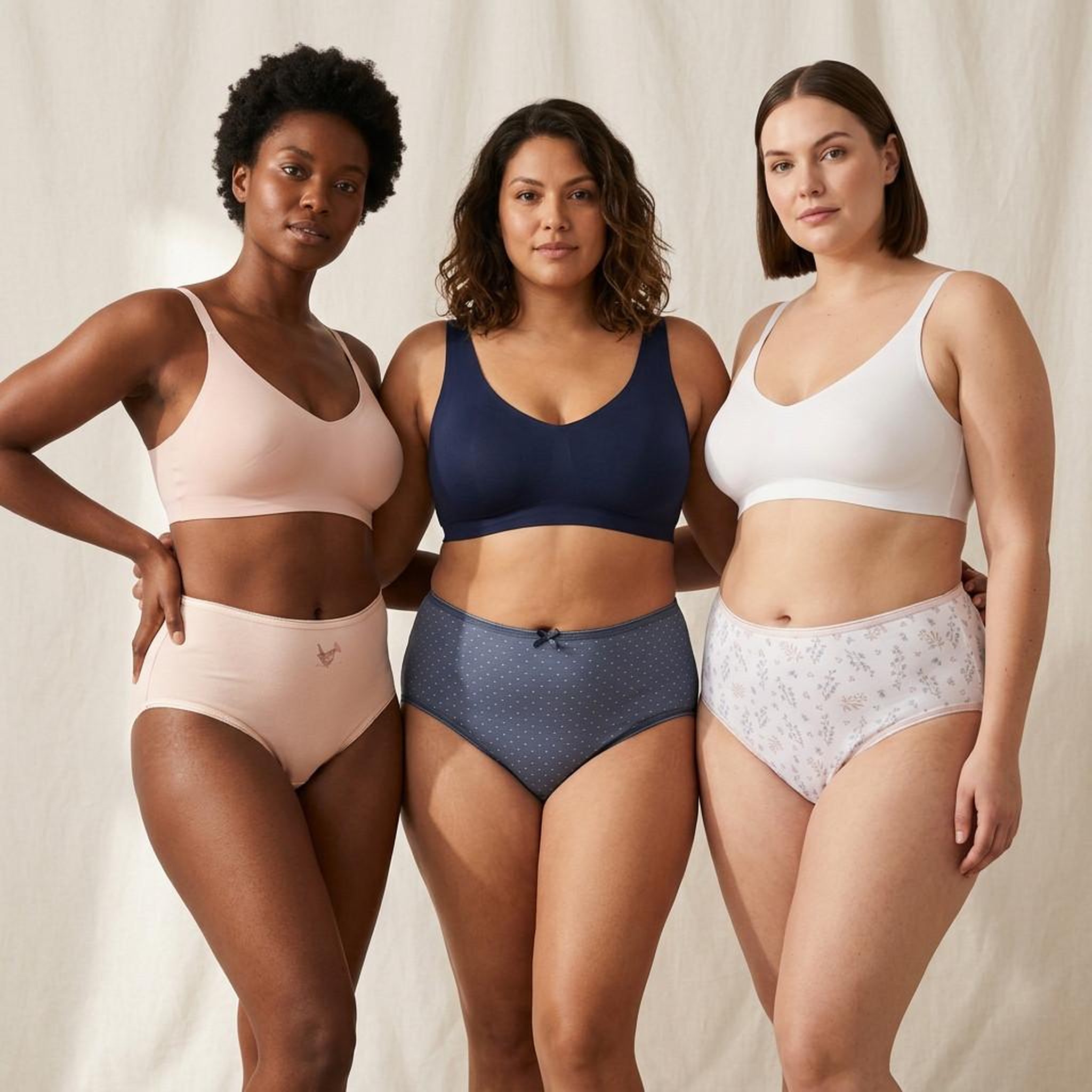 Voir la diapositive 6 : OZABI OZABI Pack de Culottes Femme Taille Haute Coton – Lot de 6