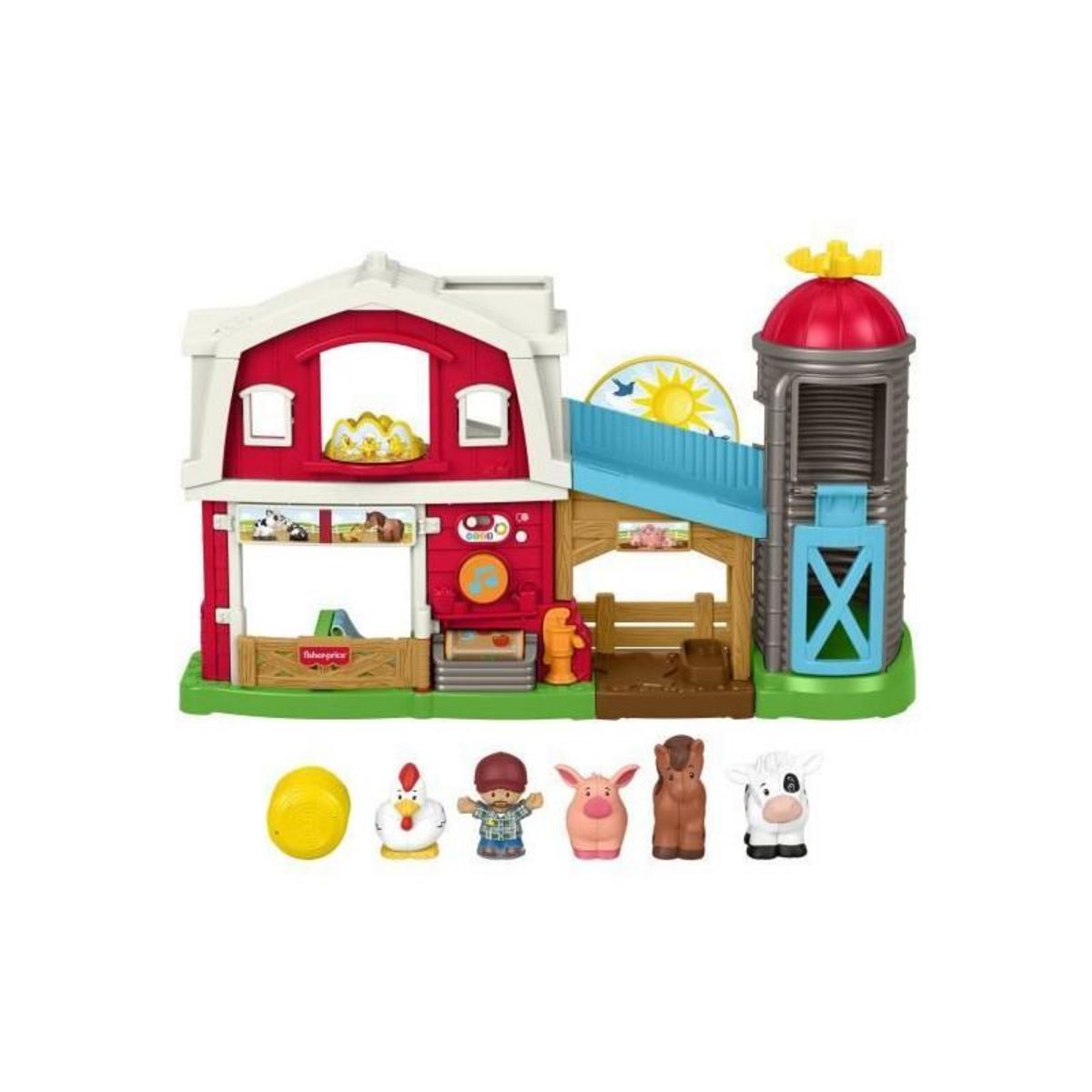 FISHER PRICE Fisher-Price - Coffret multilingue Little People - Les Animaux de la Ferme - Fisher-Price - JGX08