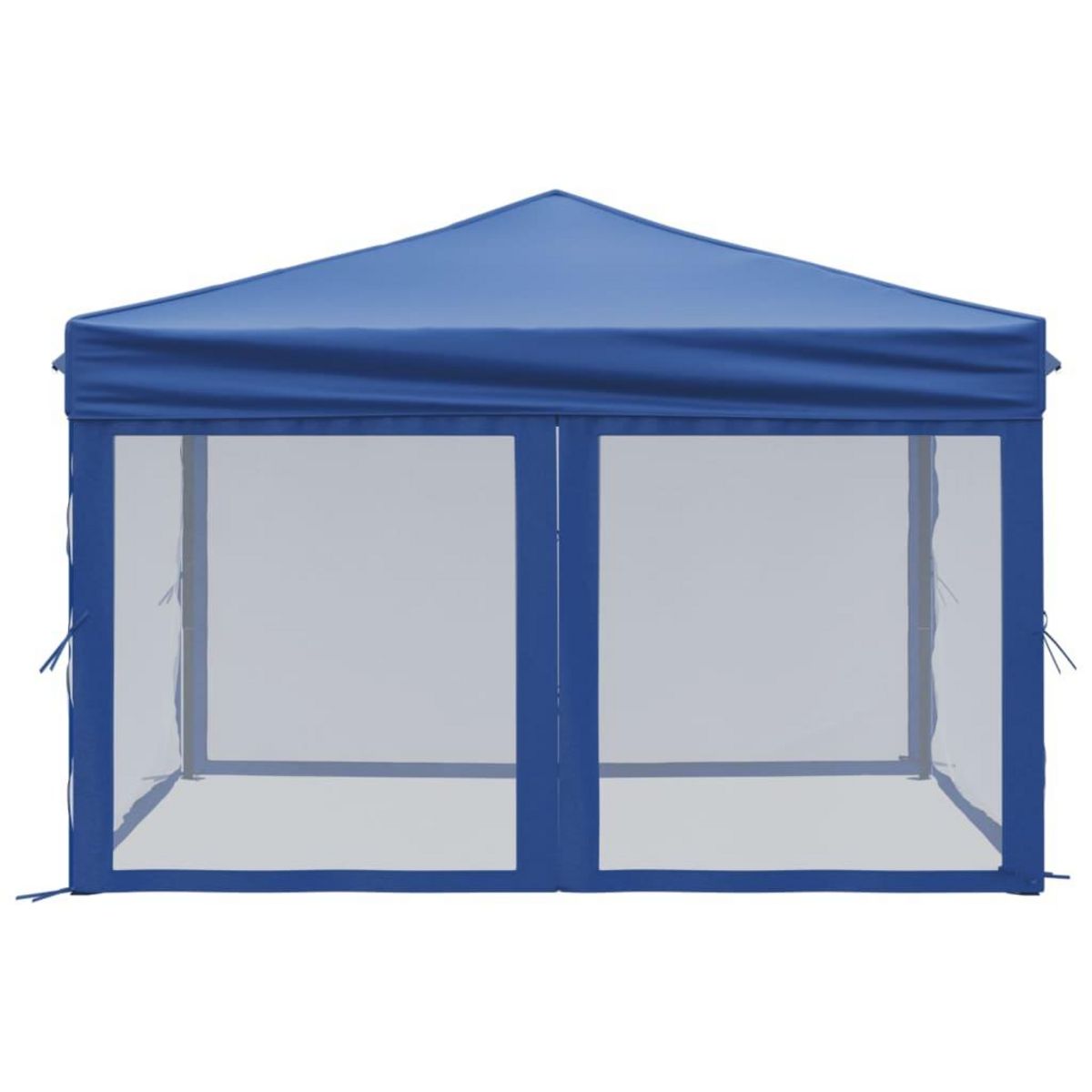 VIDAXL Tente de reception pliable avec parois Bleu 3x3 m