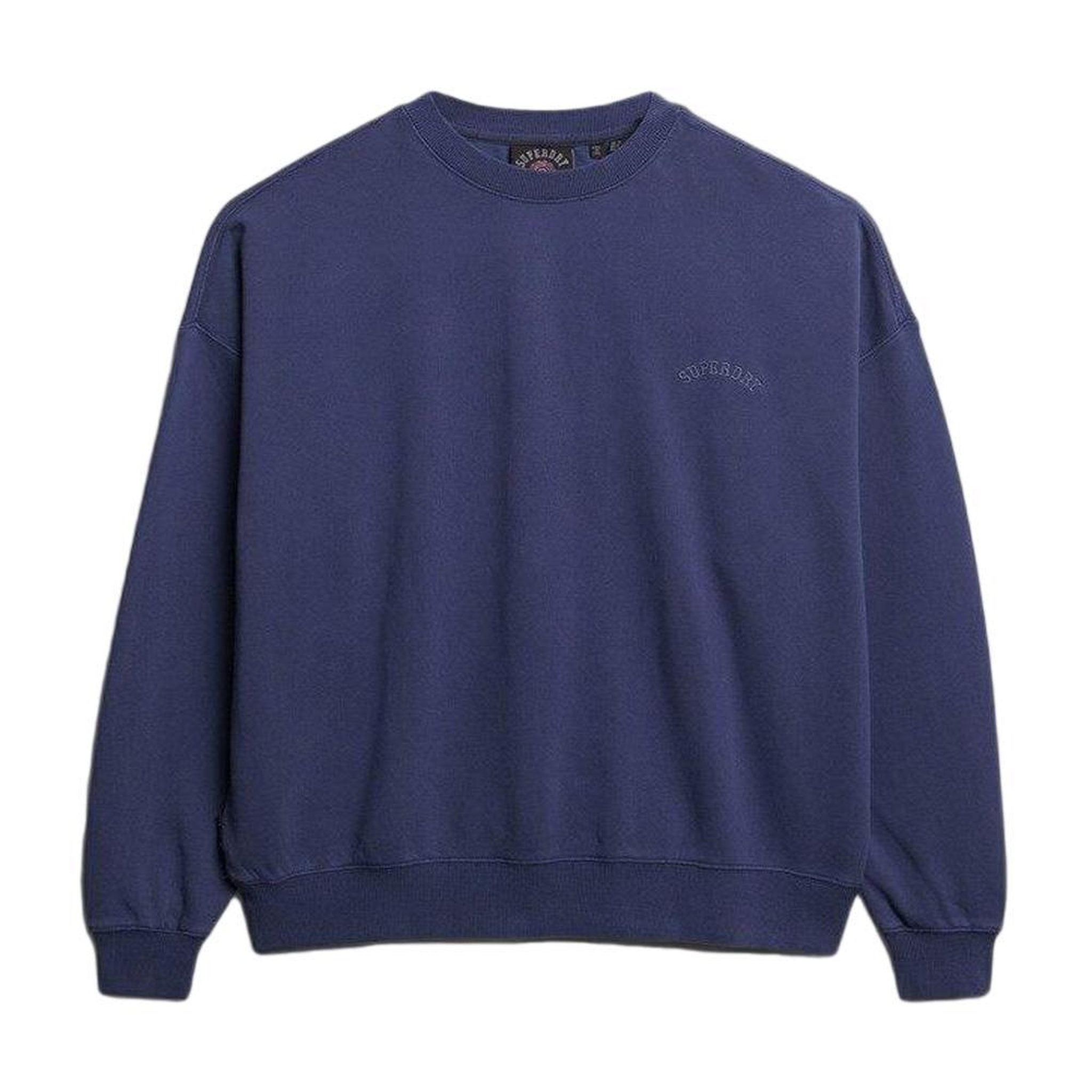 SUPERDRY Sweat  Femme Superdry Essential. Coloris disponibles : Bleu