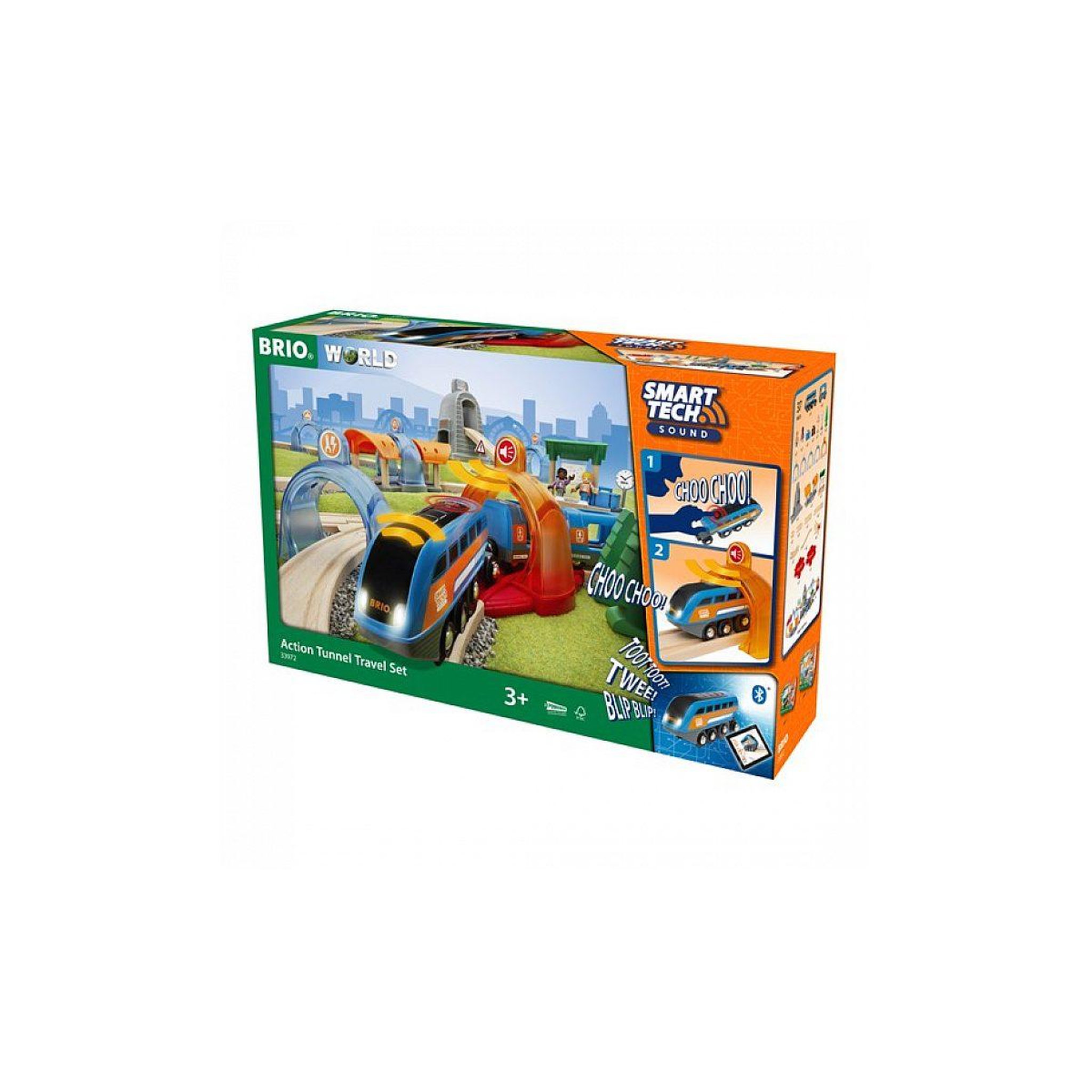 Brio 33972 circuit voyageur smart tech sound