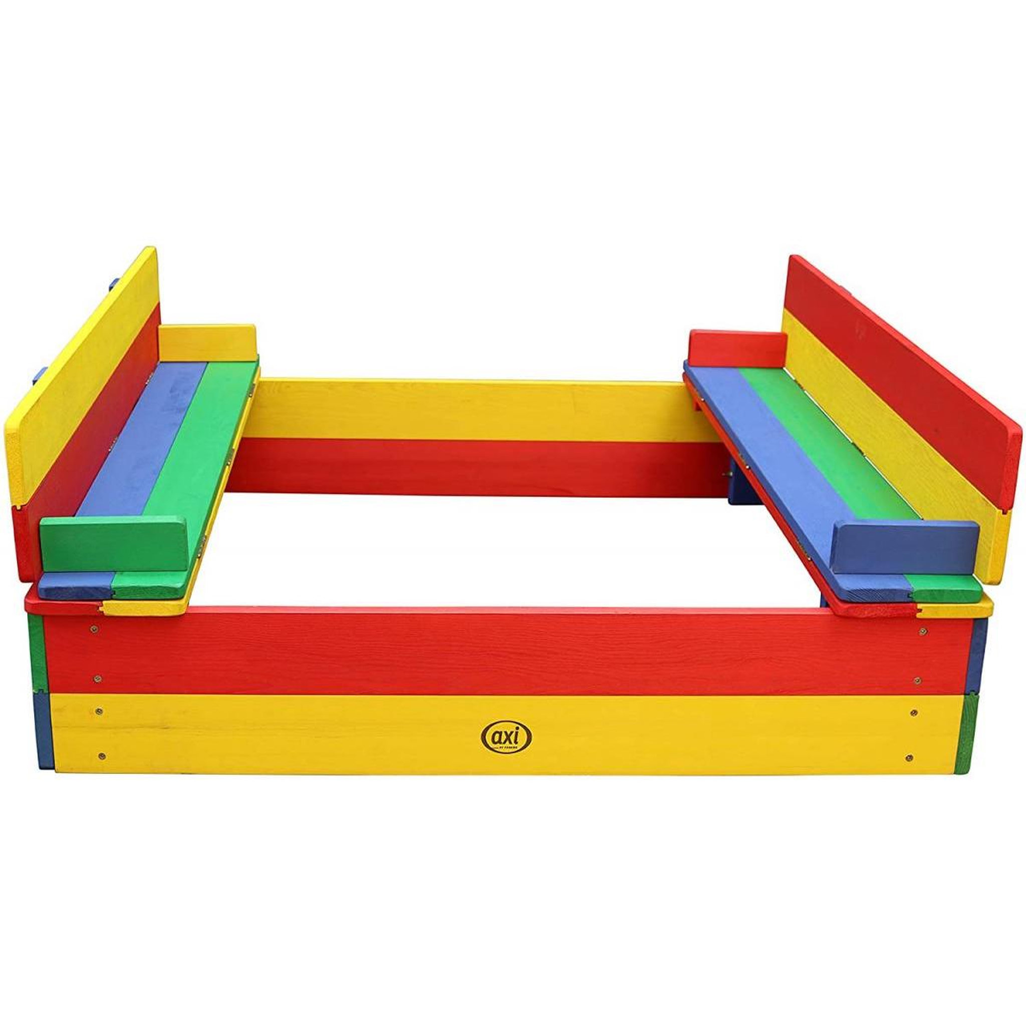 Axi House AXI ELLA Bac a sable avec bancs Arc en ciel 100x95x20cm