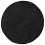 Voir la diapositive 2 : VIDAXL Tapis shaggy a poils longs NAVARRA noir 160x160 cm polyester