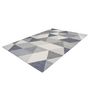 Voir la diapositive 4 : Paris Prix Tapis d'Extérieur Géométrique  Yoga  Gris & Crème