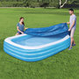 Voir la diapositive 1 : BESTWAY Bestway Couverture de piscine Flowclear 305x183x56 cm