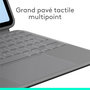 Voir la diapositive 4 : Logitech Etui Combo touch iPad Air 11 (M2) Oxford Grey