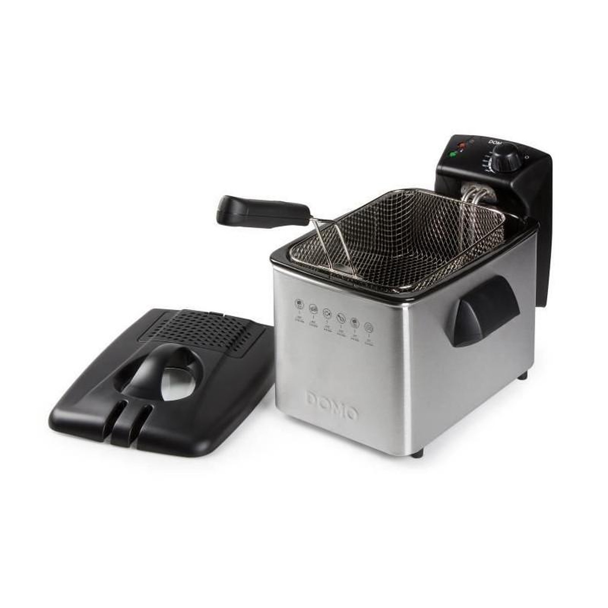 Domo DOMO DO465FR Friteuse electrique semi-professionnelle - Inox