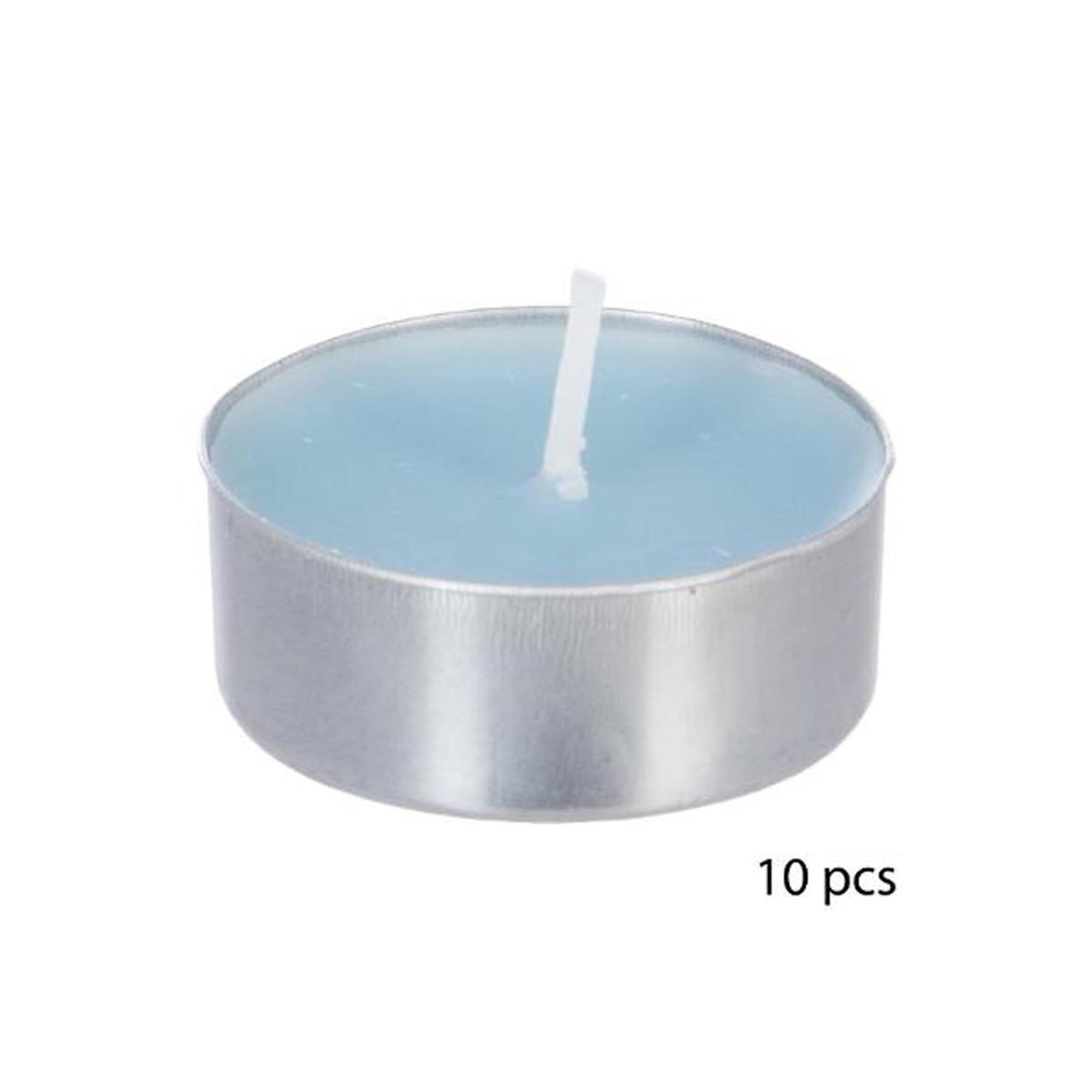 Voir la diapositive 2 : COMPTOIR DE LA BOUGIE Lot de 10 bougies chauffe-plat parfumées 3,7cm tiaré