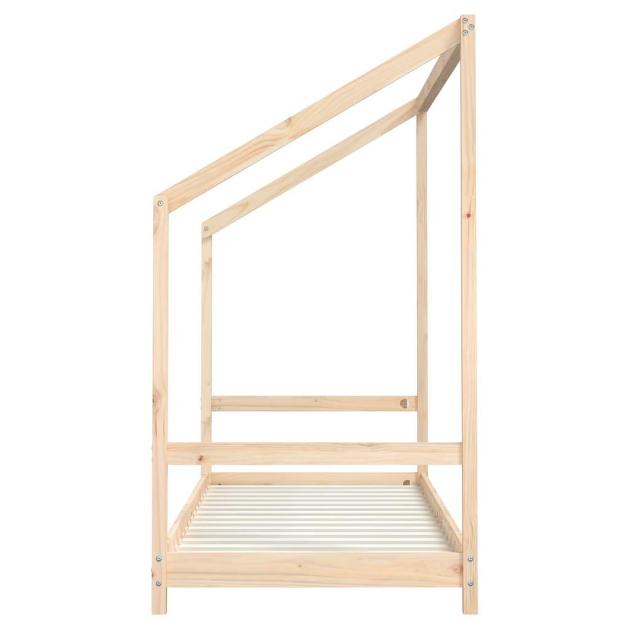 Voir la diapositive 5 : VIDAXL Cadre de lit pour enfants 80x200 cm bois de pin massif