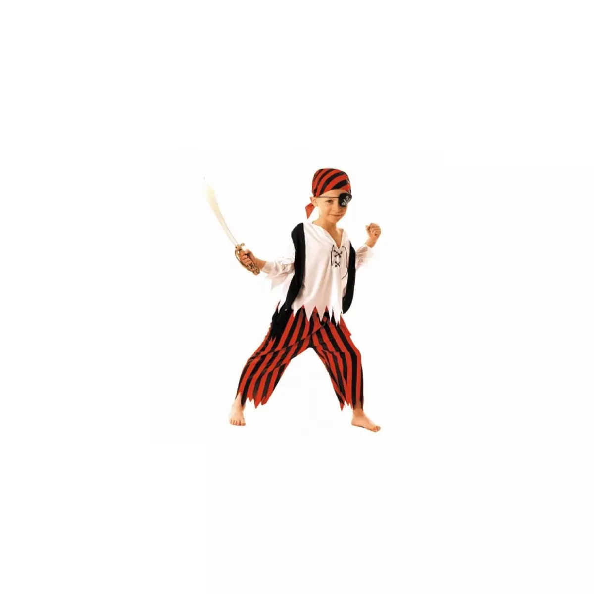 PartyPro Costume moussaillon pirate 4-6 ans
