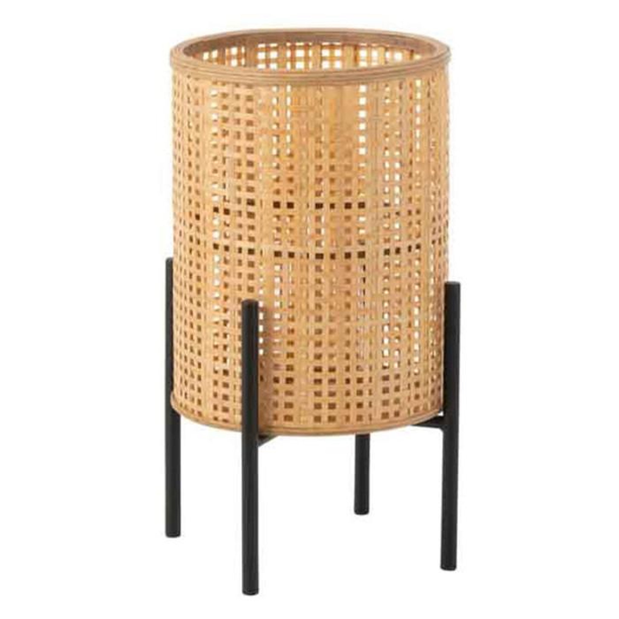 Paris Prix Lanterne sur Pied Bambou  Fernando  50cm Naturel