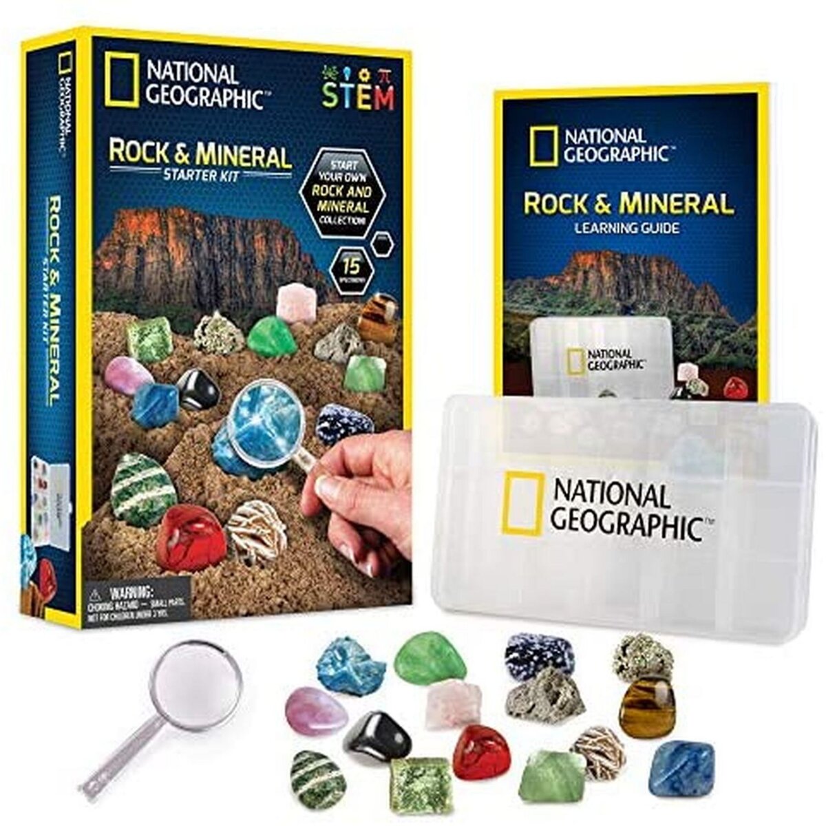 BANDAI Kit de découverte Roches et minéraux 