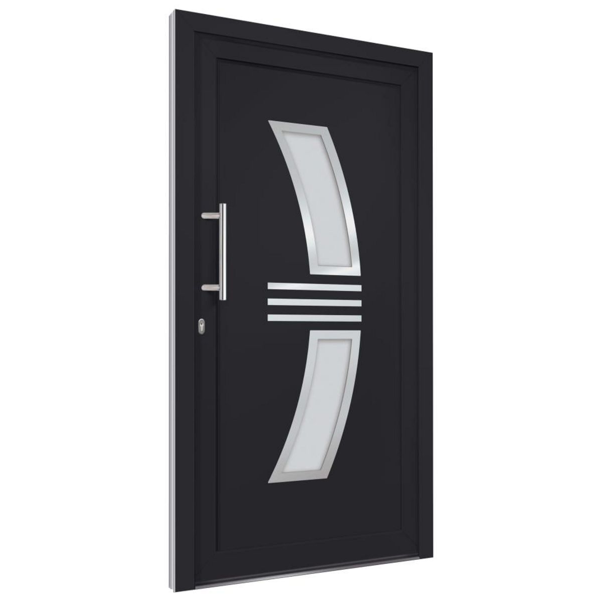 VIDAXL Porte d'entree Anthracite 98x208 cm