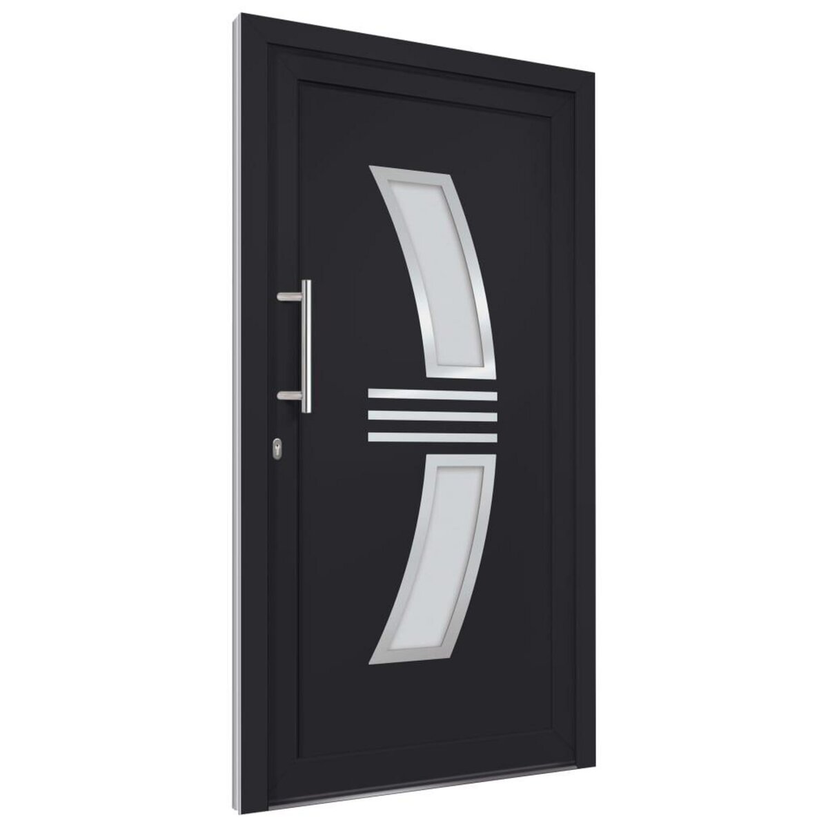 VIDAXL Porte d'entree Anthracite 98x208 cm