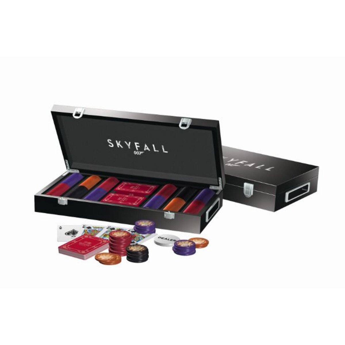 CARTAMUNDI Coffret poker luxe James Bond Skyfall pas cher Auchan.fr