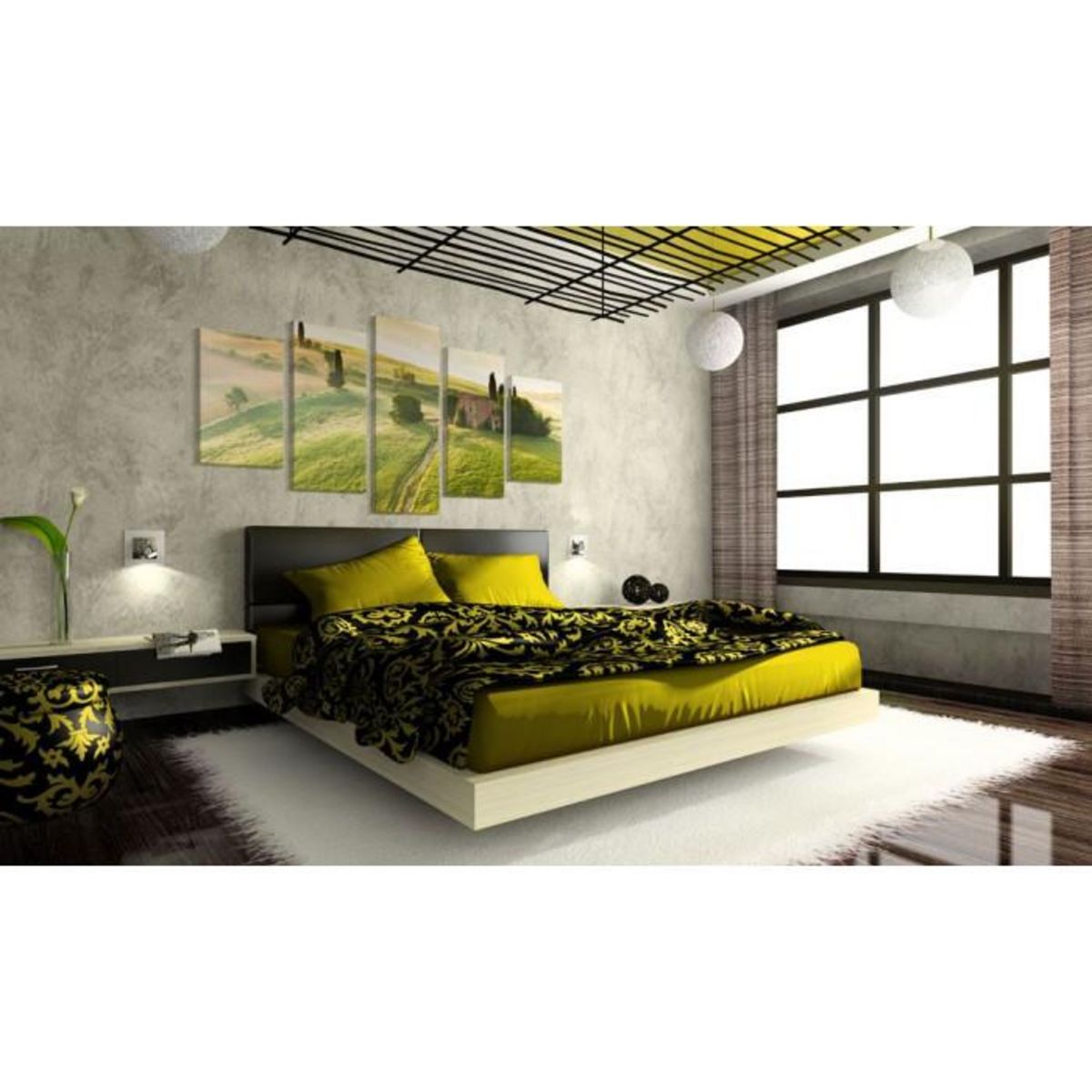 Paris Prix Tableau Imprimé  Toscane Verte