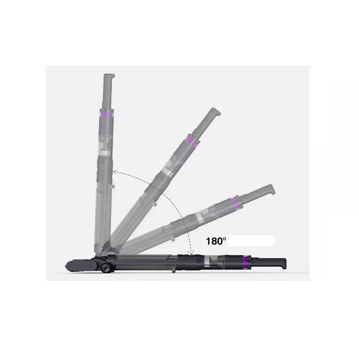 e.ziclean Aspirateur balai sans fil multifonction 21.6v noir - CYCLOWASH12