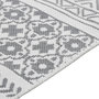 Voir la diapositive 3 : VIDAXL Tapis Gris et blanc 160x230 cm Coton