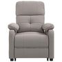 Voir la diapositive 4 : VIDAXL Fauteuil inclinable electrique Taupe Tissu