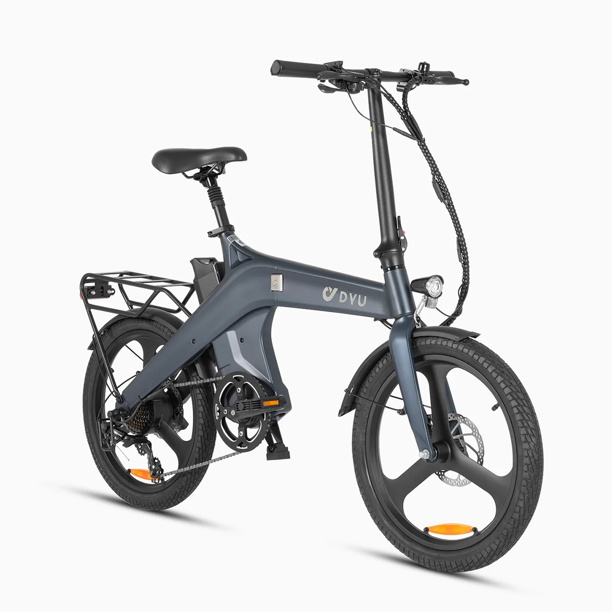 Voir la diapositive 4 : DYU Vélo de ville électrique pliable DYU T1, 250W 36V 10Ah, avec capteur de couple