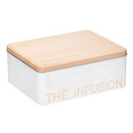 FIVE Boîte à Thé  Scandi  20cm Blanc