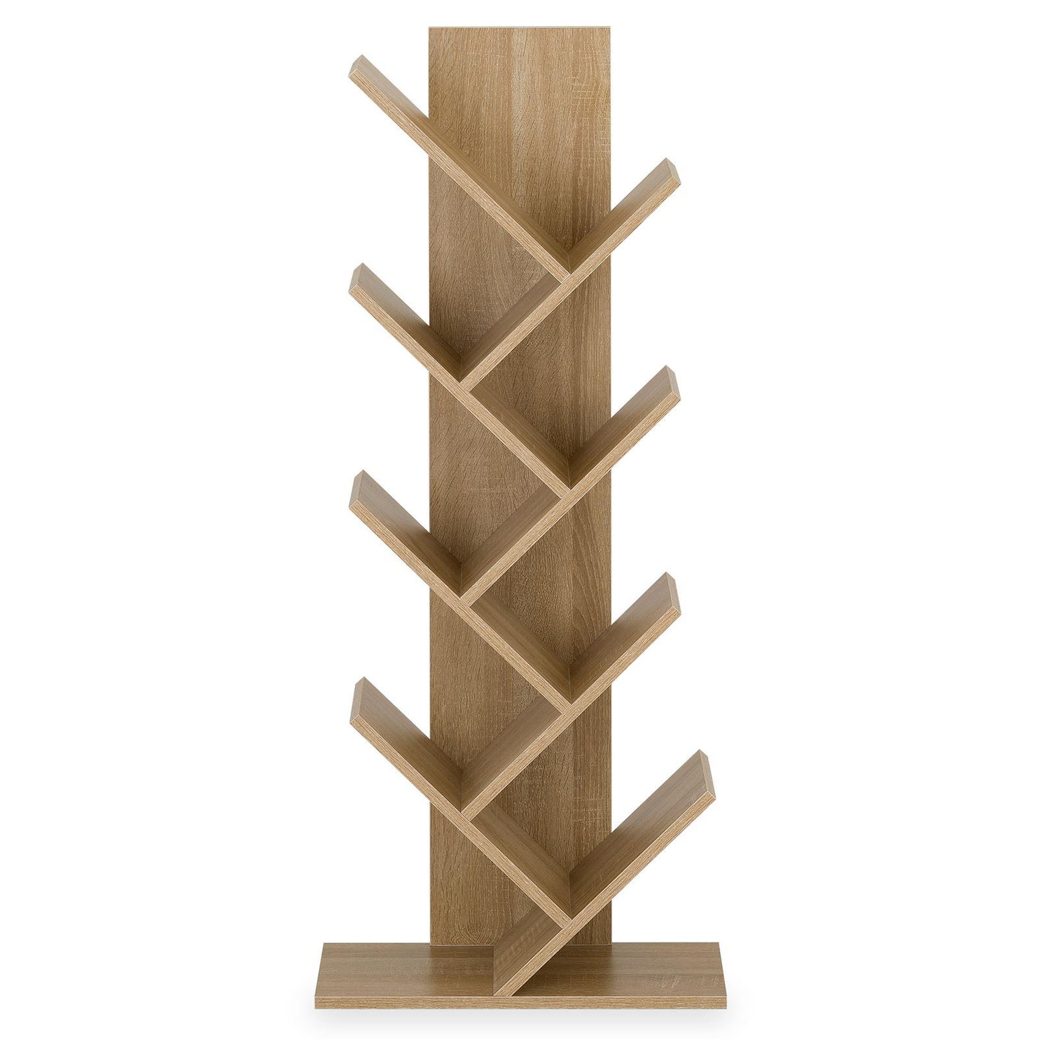 Voir la diapositive 6 : IDIMEX Étagère JULES en forme d'arbre, en bois