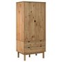 Voir la diapositive 2 : VIDAXL Garde-robe OTTA 76,5x53x172 cm Bois massif de pin