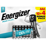 Energizer Lot de 10+4 piles alcaline AAA , 1.5 V, ENERGIZER
