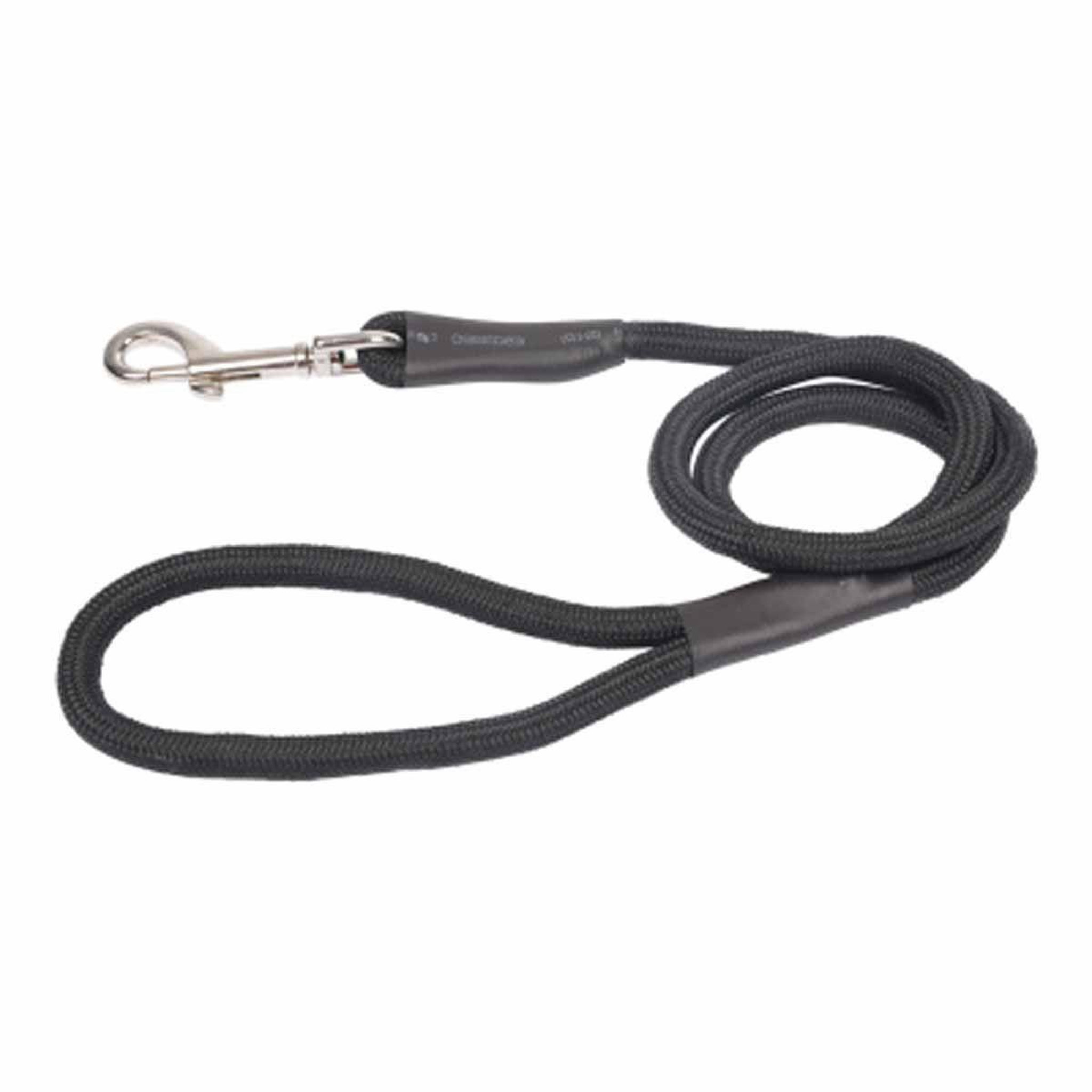 LOVE STORY Laisse chien ronde  essentiel  100cm noir