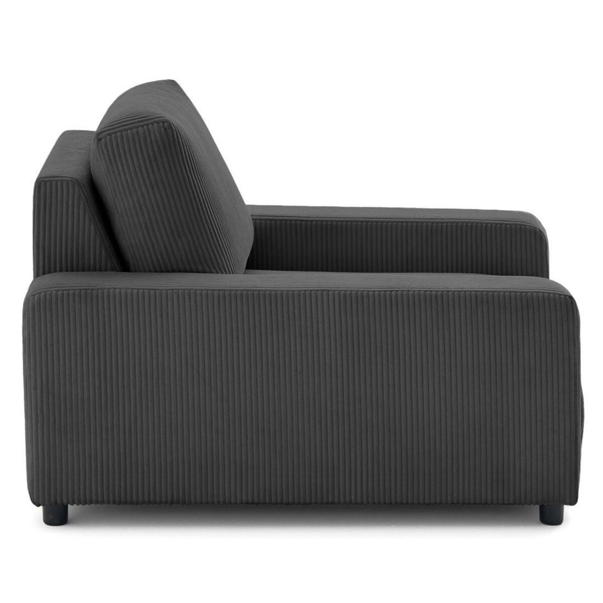 LISA DESIGN Pivoine - fauteuil en velours côtelé