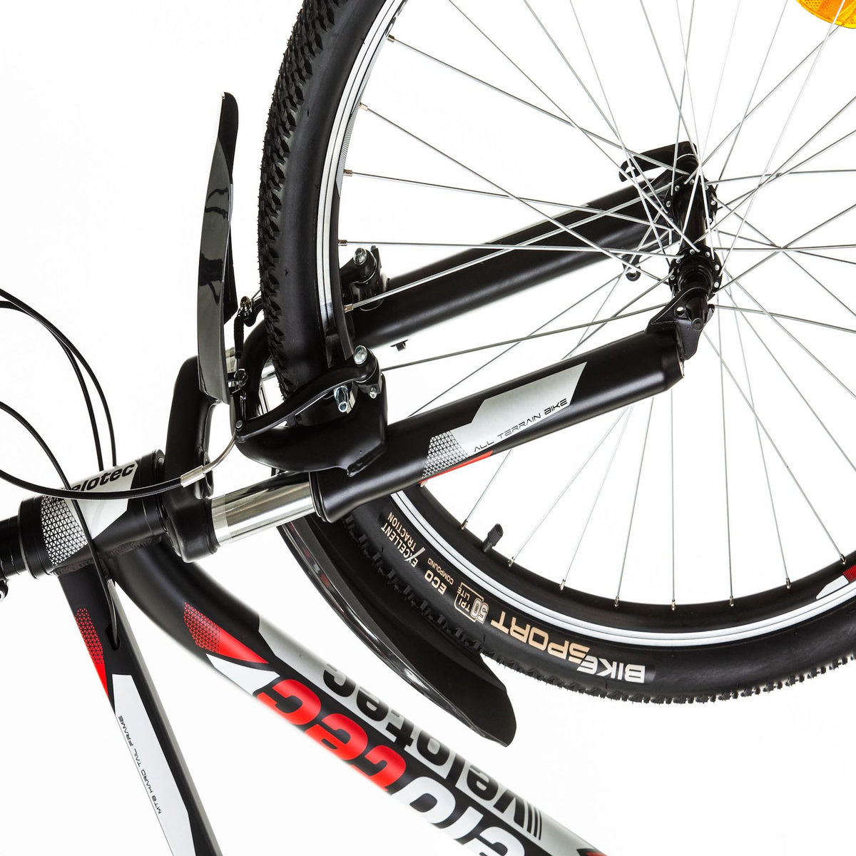 VTT 27.5'' Cadre Aluminium - Fourche Télescopique - 21 Vitesses avec équipement Shimano ( Dérailleurs, roue libre et poignées )