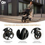 Voir la diapositive 3 : KINDERKRAFT Poussette compacte avec suspension et protection UPF50+ pour bébé