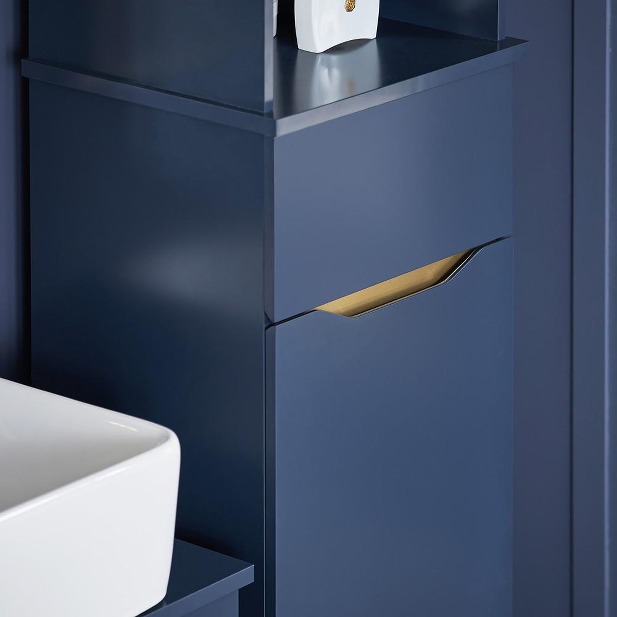 Voir la diapositive 6 : SOBUY SoBuy - Colonne De Salle De Bain à un tiroir - Moderne - BZR112