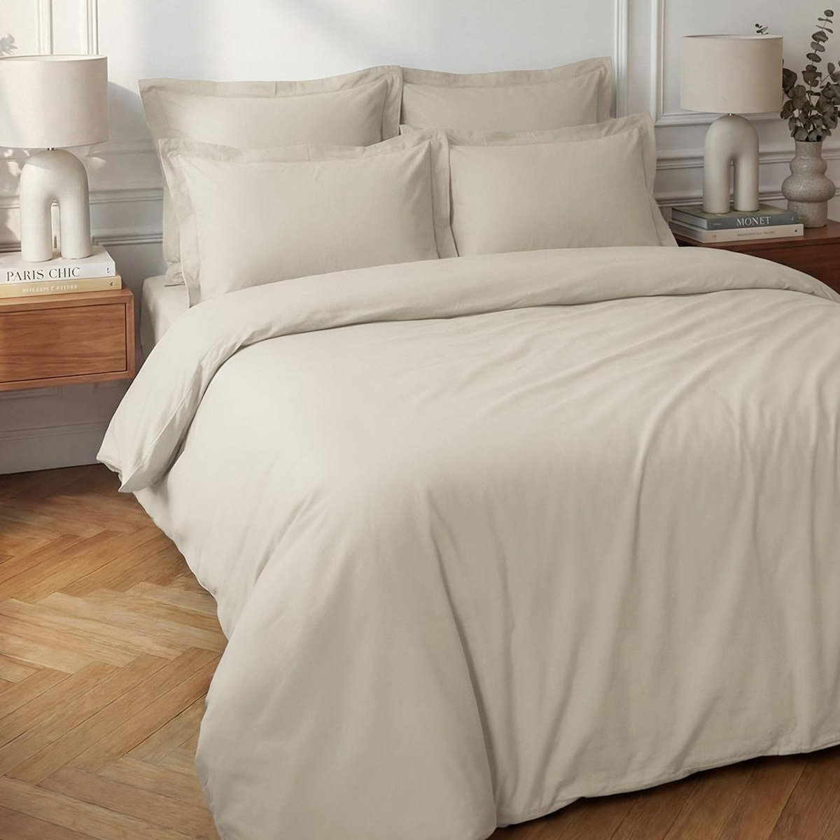 Sensei Maison Housse de couette en percale coton SOFT PERCALE