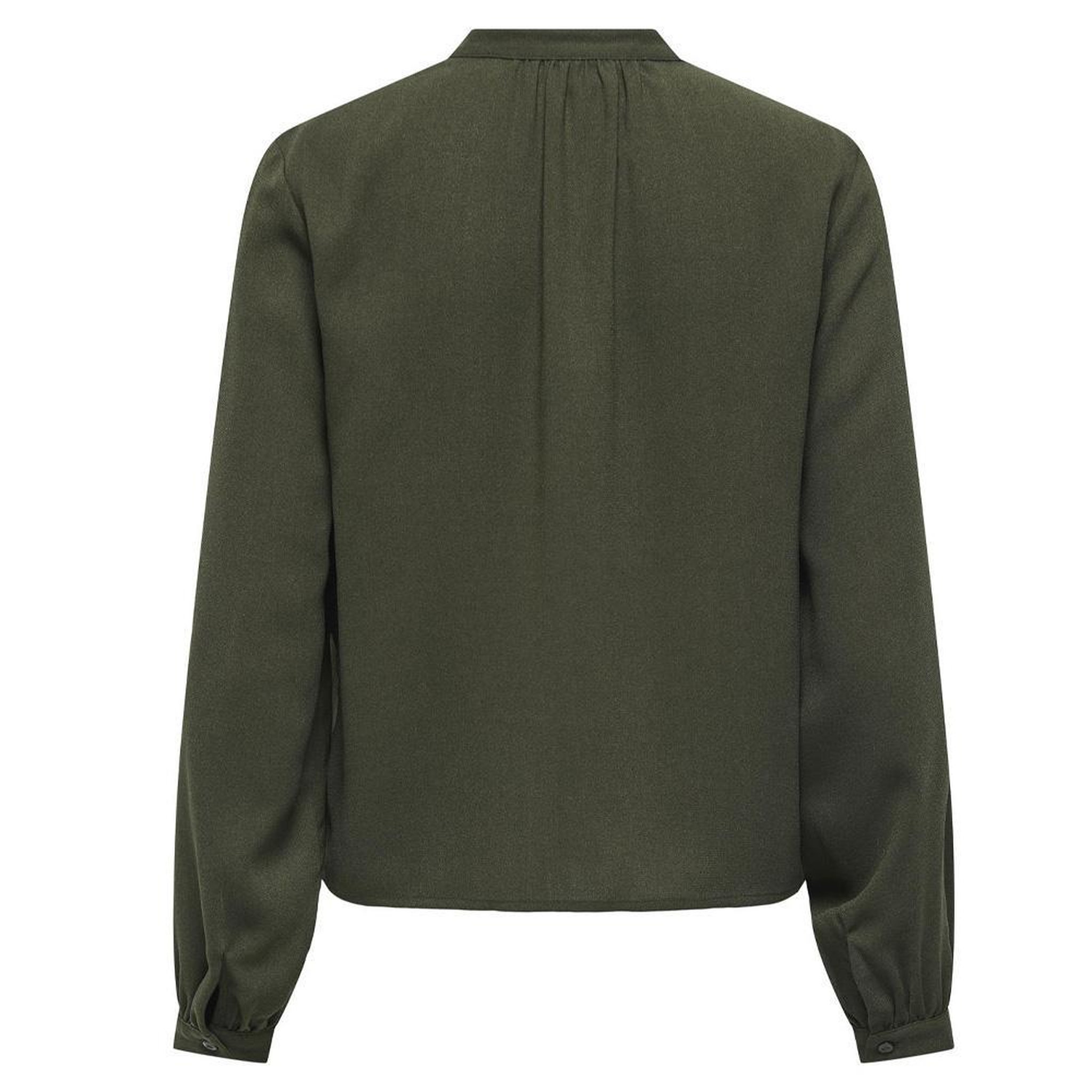Voir la diapositive 2 : JACQUELINE DE YONG Blouse Kaki Femme JDY Belle