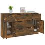 Voir la diapositive 4 : VIDAXL Ensemble de buffets 3 pcs chene fume bois d'ingenierie