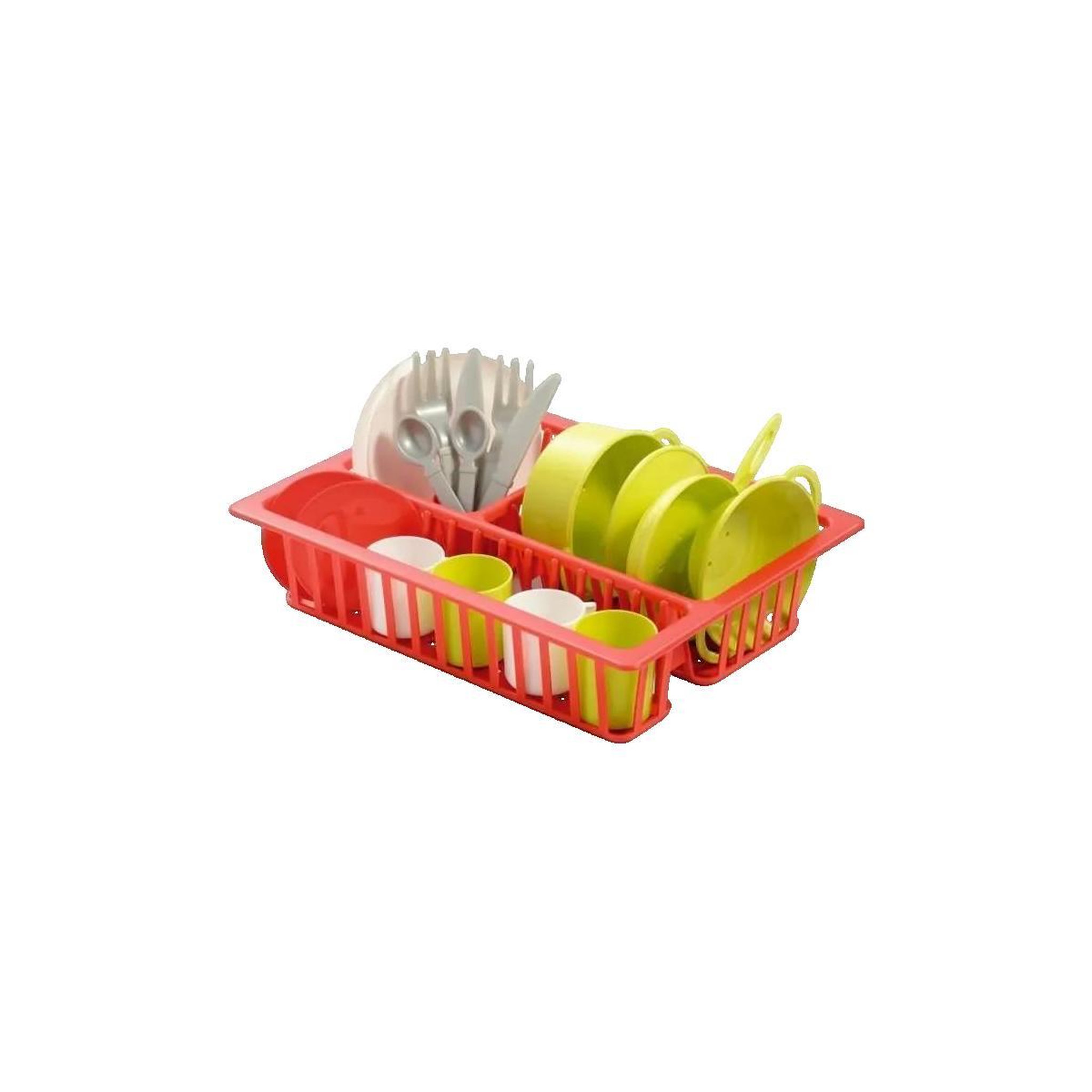 Ecoiffier Égouttoir Ecoiffier Garni de vaisselle