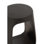 Voir la diapositive 4 : Paris Prix Table d'Appoint Design en Bois  Cave  46cm Noir