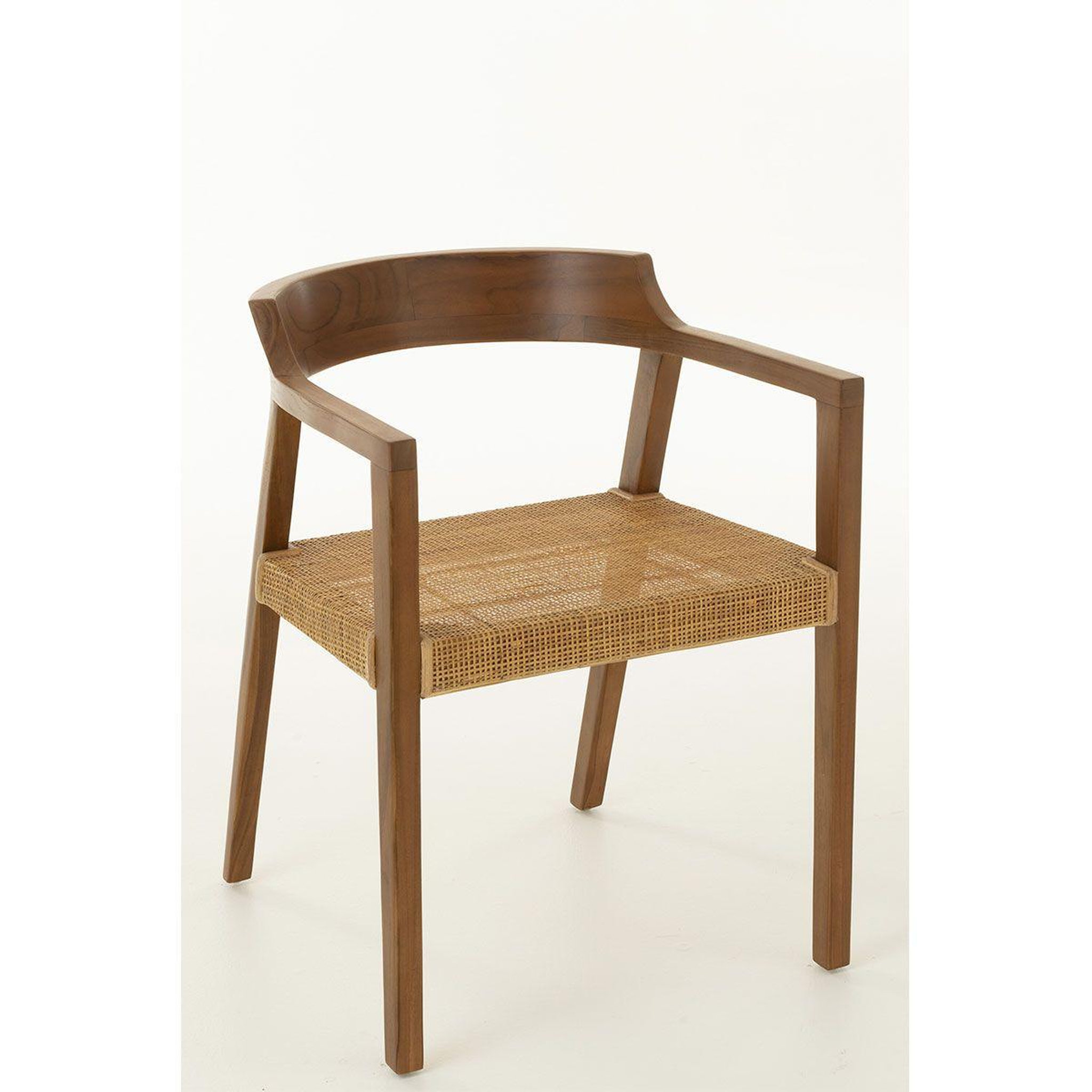Voir la diapositive 2 : J-LINE Chaise design  sungkai  71cm marron