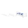 Voir la diapositive 3 : Pinolino Barriere de lit  Comfort blanc