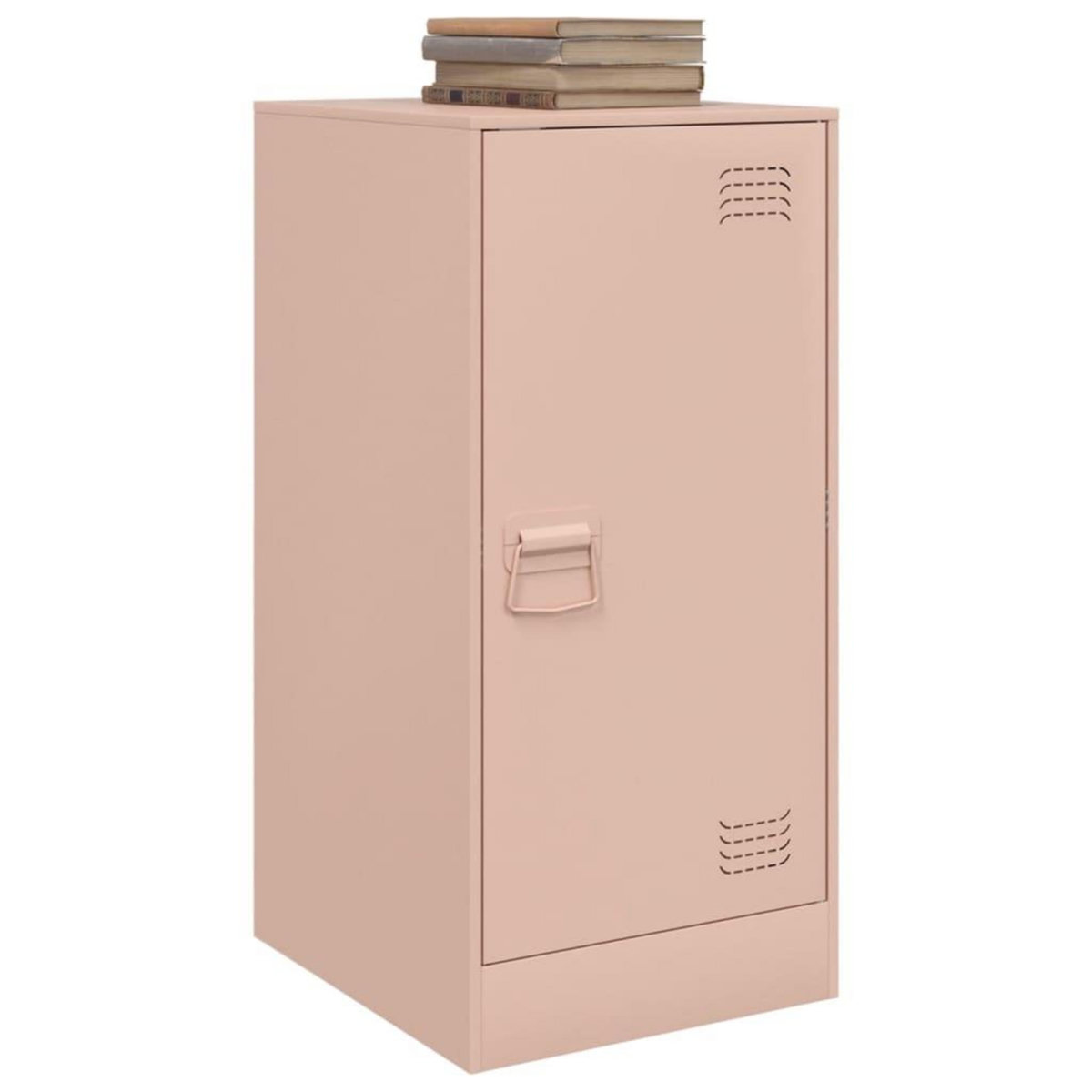 VIDAXL Buffet rose 34,5x39x73 cm acier